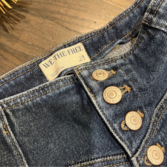 Free People CRVY Nix Corset Jeans Size 29 - Picture 5 of 7